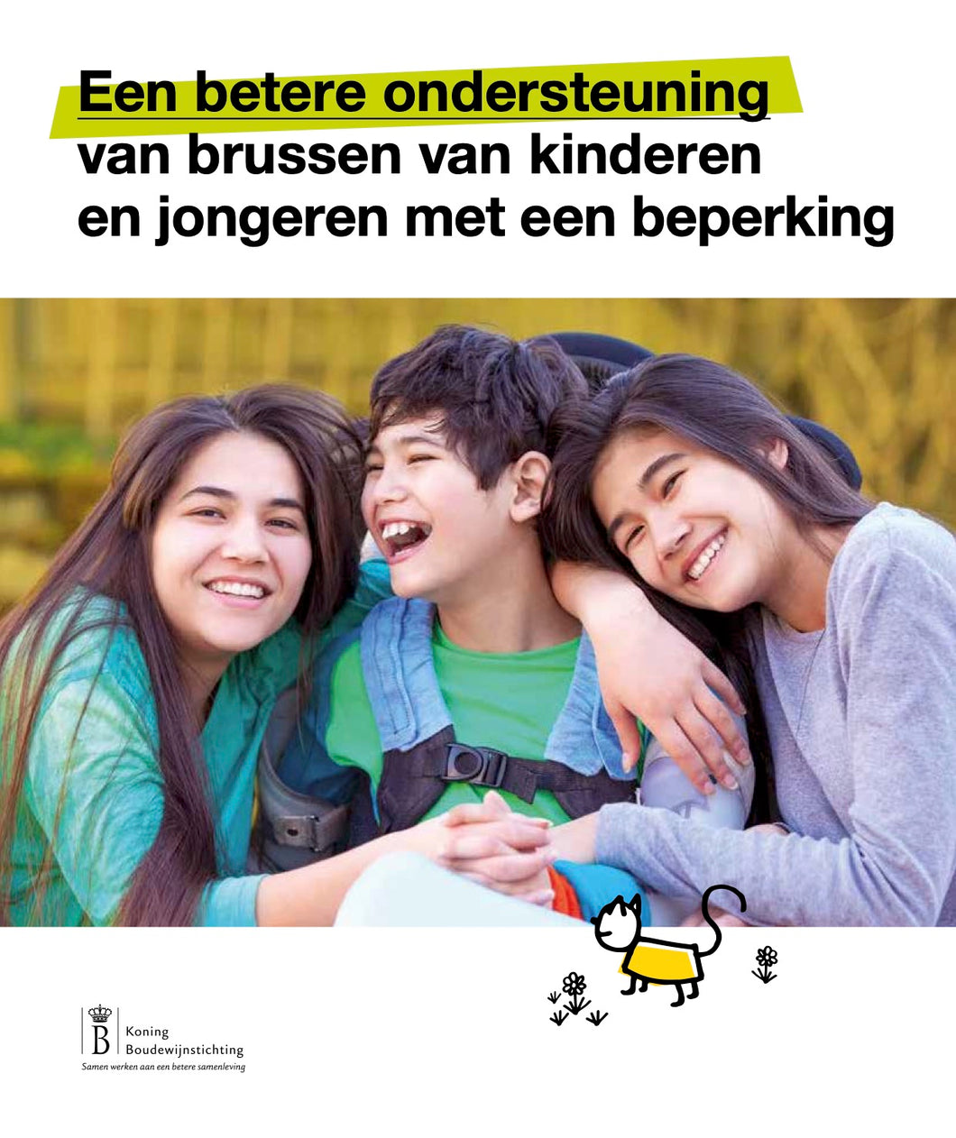 Een betere ondersteuning van brussen van kinderen en jongeren met een beperking