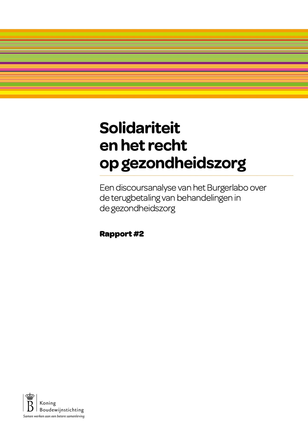 Solidariteit en het recht op gezondheidszorg